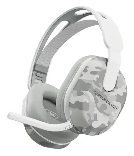 Turtle Beach Stealth 500 Wireless Gaming Headset Licensed for Xbox Series X|S, Compatible with Xbox One, Bluetooth, PC, Mobile, 40 Hr Battery, Memory Foam Cushions, Flip-to-Mute Mic – Arctic Camo