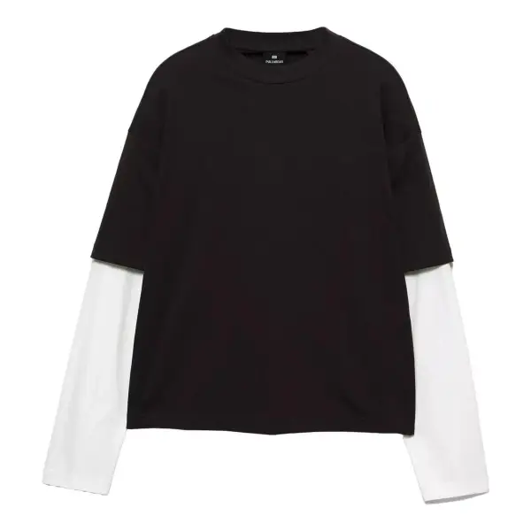 Double Long Sleeve T Shirt