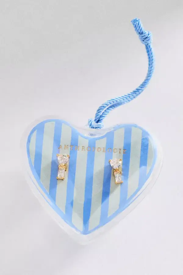 Icon Post Earrings: Heart Edition