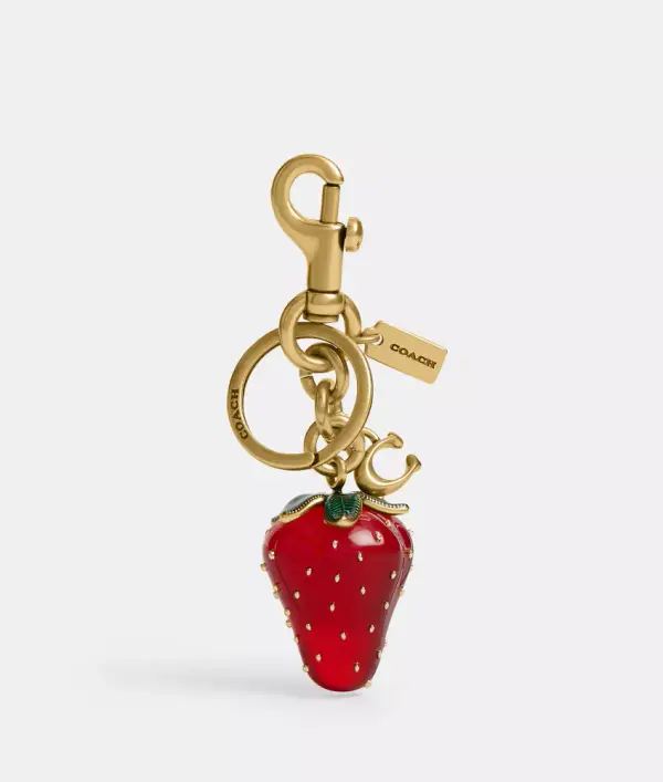 Strawberry Bag Charm