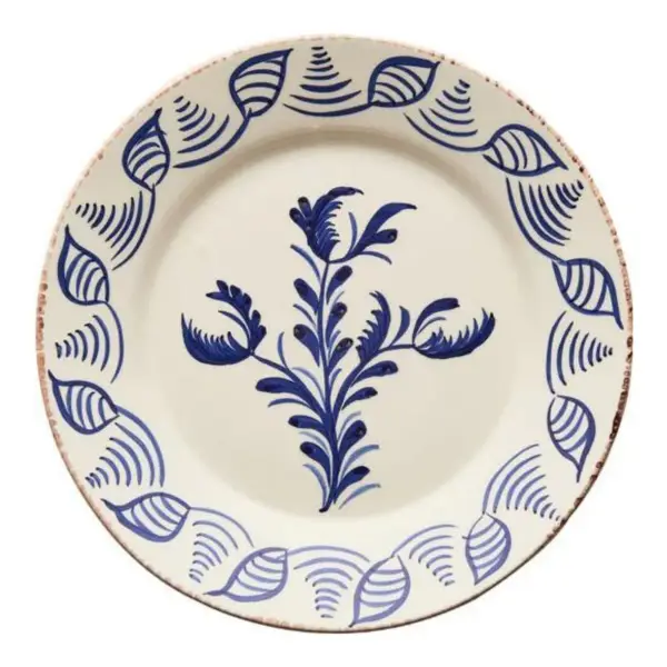 Flowers And Shells Dinner Plate