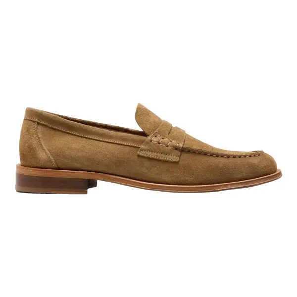 Suede Penny Loafer
