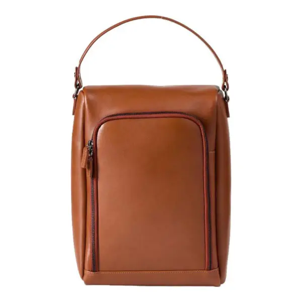 Leather Golf Shoe Bag