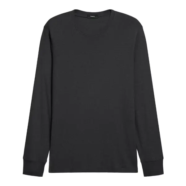 Essential Long-Sleeve Tee in Anemone Modal Jersey