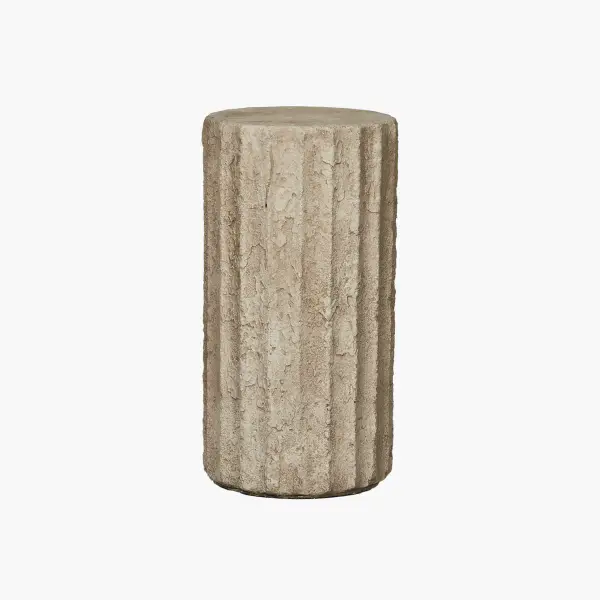 Cast Fluted Pedestal