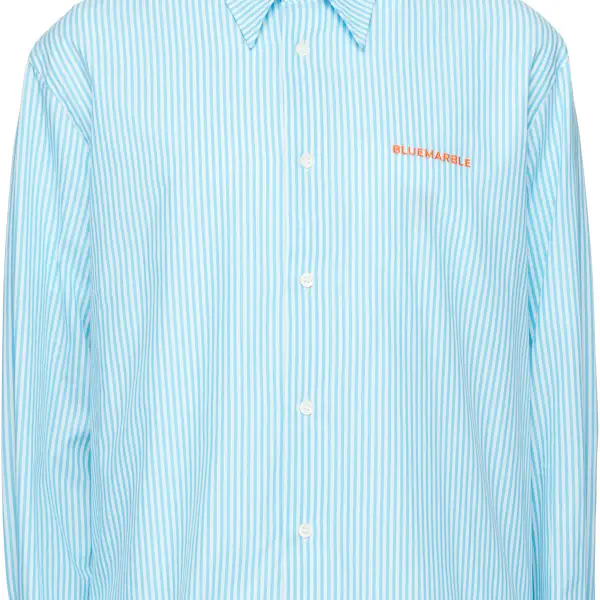 Striped Poplin Shirt