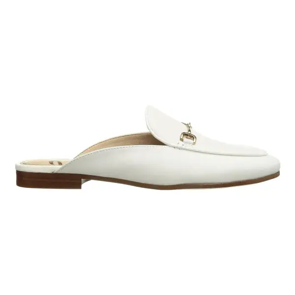 Linnie Leather Loafer Mules