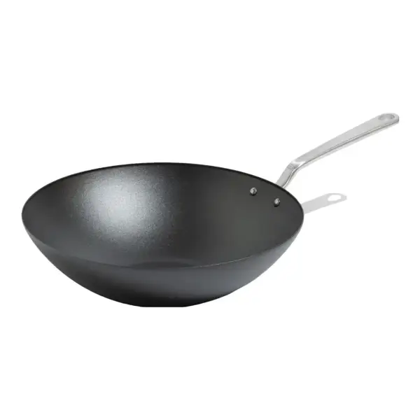Seasoned Carbon Steel Wok 