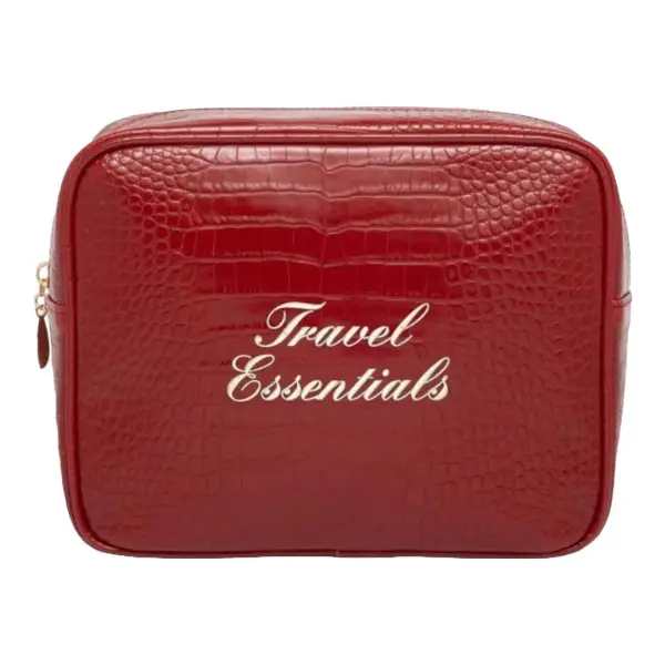 Boston Essential Small Croc Pouch