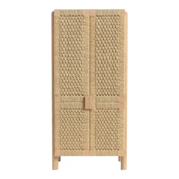 Bolinas Woven Armoire (36")