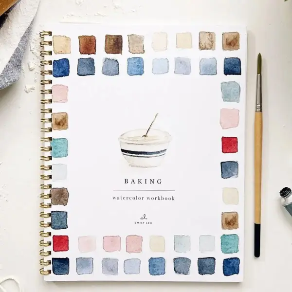 Baking Watercolor Workbook