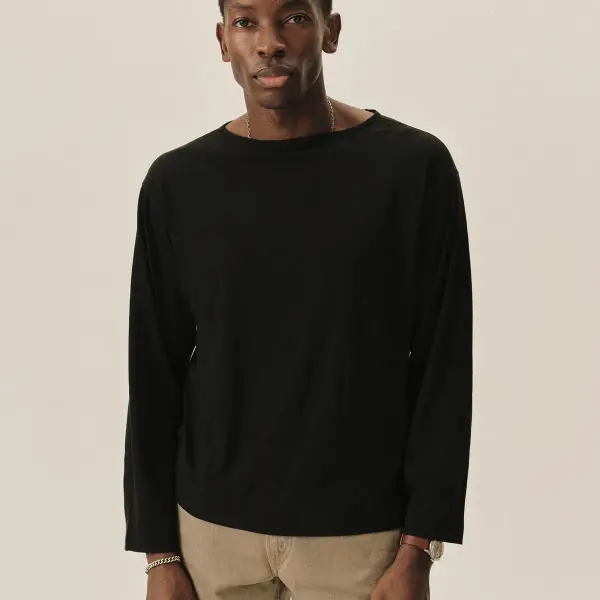 Japanese Cool Cashmere L/S Mariner Tee