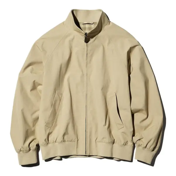 Harrington Raglan Sleeves Jacket