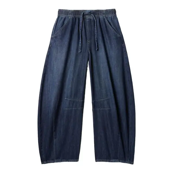 Mid Rise Easy Horseshoe Jeans