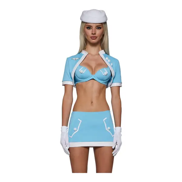 Y2K Victoria's Secret Runway Flight Attendant Costume