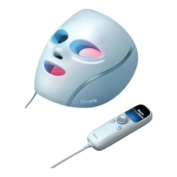 CryoGlow Under-Eye Cooling and LED Anti-Ageing and Blemish Repair Mask