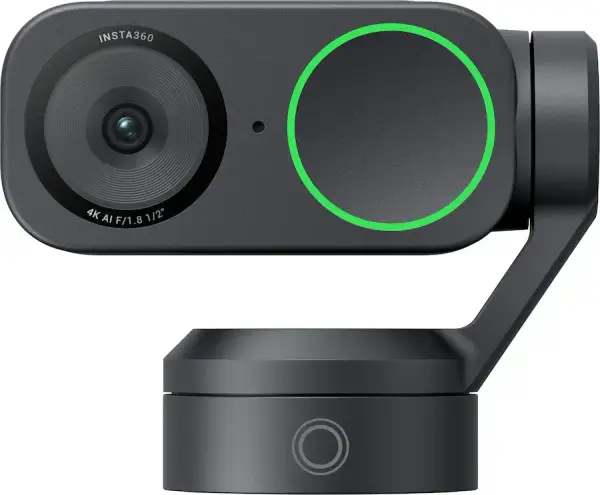 Insta360 - Link 2 (Gimbal) - AI-Powered 4K webcam - Black