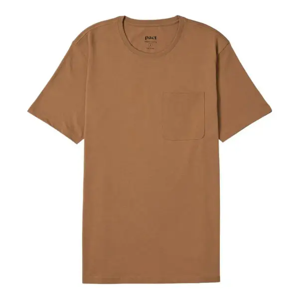 Organic Softspun Essential Pocket Crew Tee