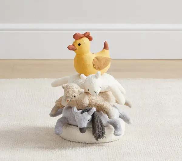 Farmhouse Animal Stacker | Pottery Barn Kids