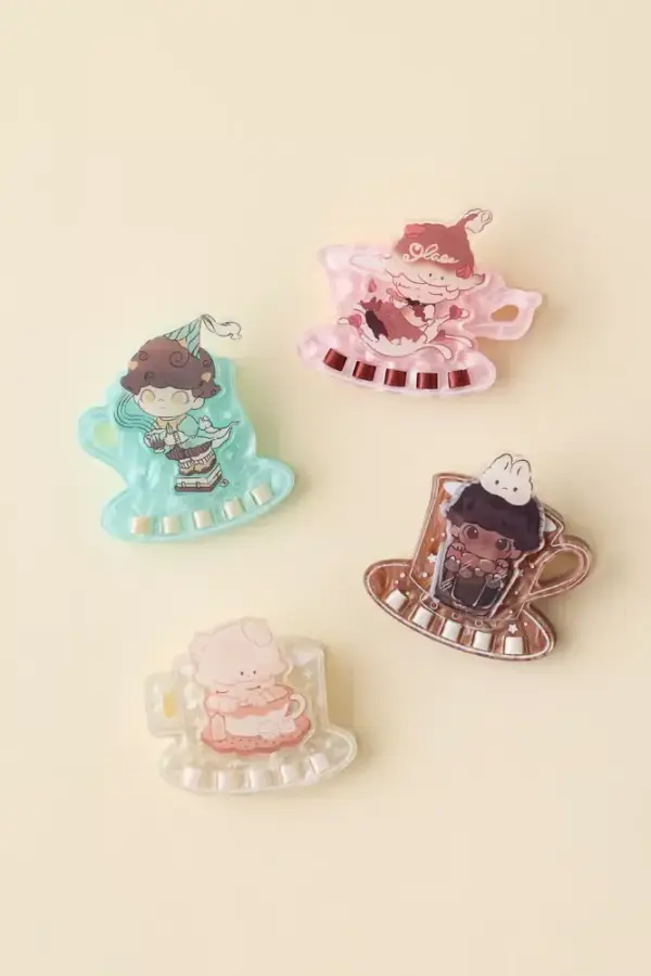 POP MART DIMOO Crush On Coffee Series Blind Box Fridge Magnet Clip