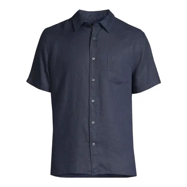 Linen Short-Sleeve Shirt
