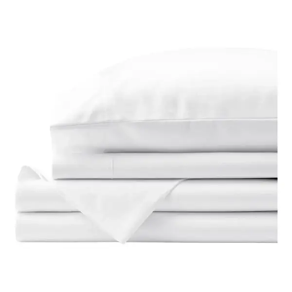 Premium Smooth Supima Cotton Wrinkle-Free Sateen Bed Sheet Set
