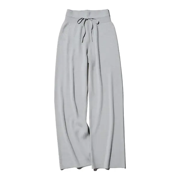Washable Knit Cable Pants
