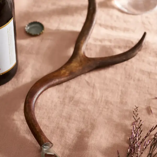 Reindeer Antler Bottle Opener