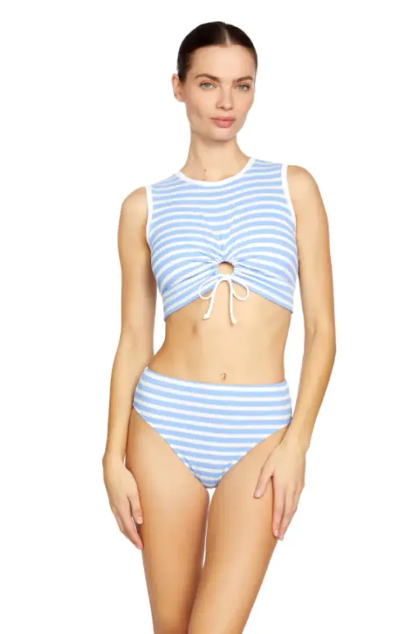 Mimi High Neck Bikini Top