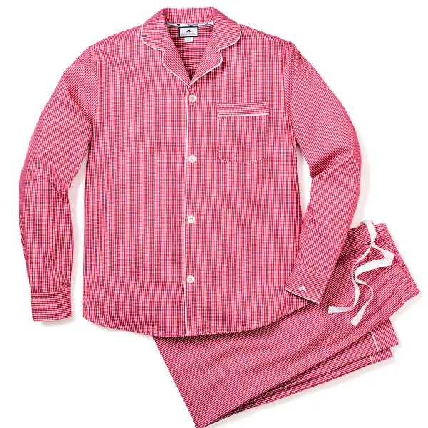 Mini-Gingham Pajamas