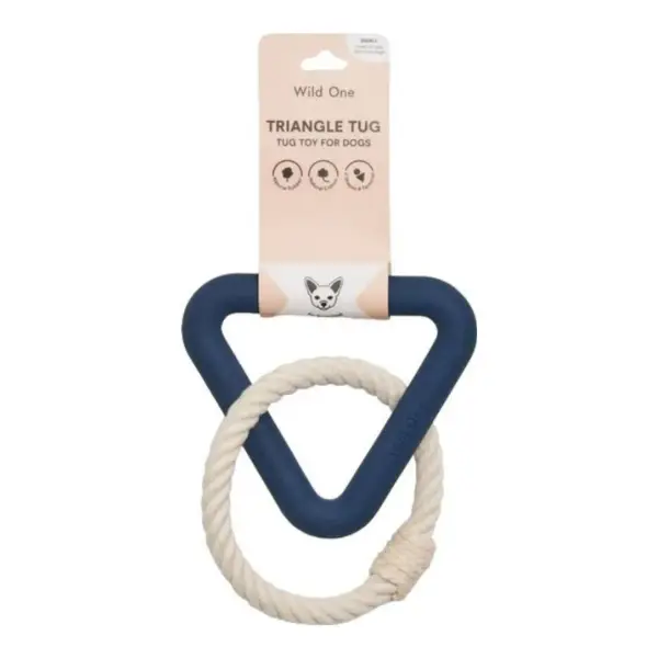 Triangle Tug Dog Toy