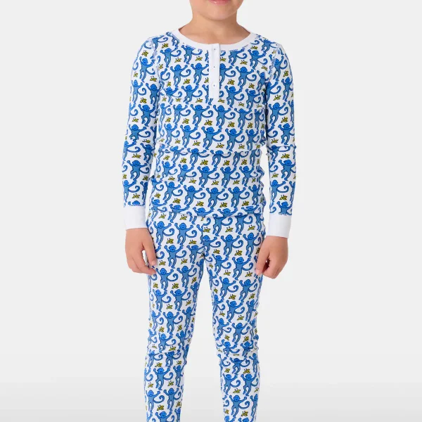 Roller Rabbit Kids Monkey Pajamas