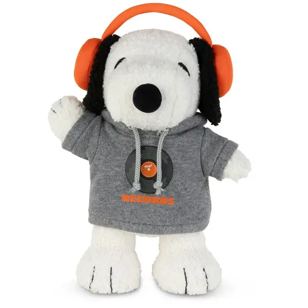 Plush PEANUTS DJ Snoopy 9"