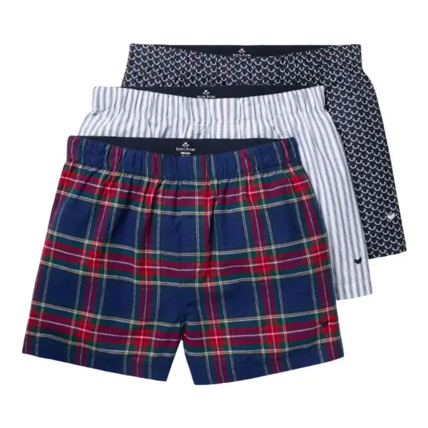 Twill 3 Pack Boxers