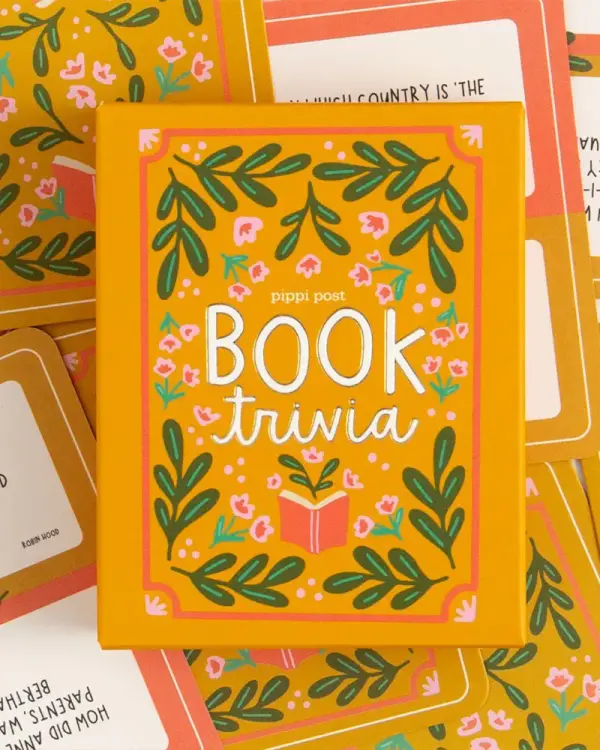 Book Trivia Card Set