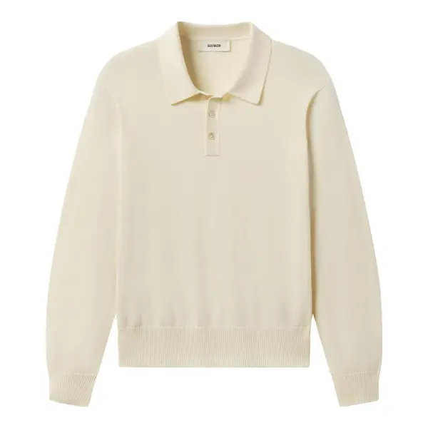 Como Cashmere L/S Polo Top