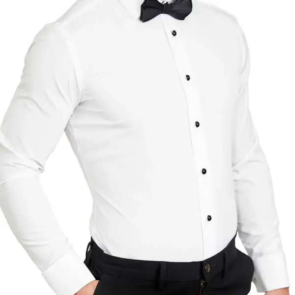 The Solid Tuxedo Shirt