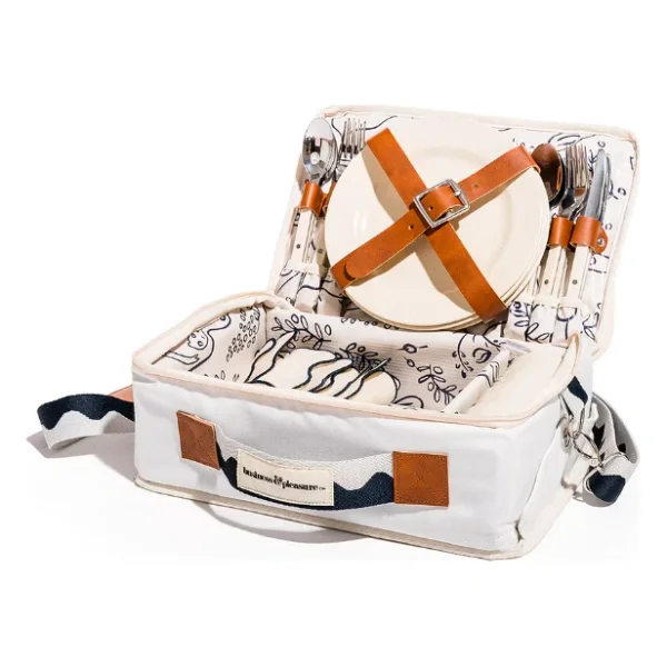 business & pleasure co. Picnic Set in Riviera White | REVOLVE