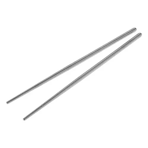 Reusable Stainless Steel Metal Chopsticks, Set of 5