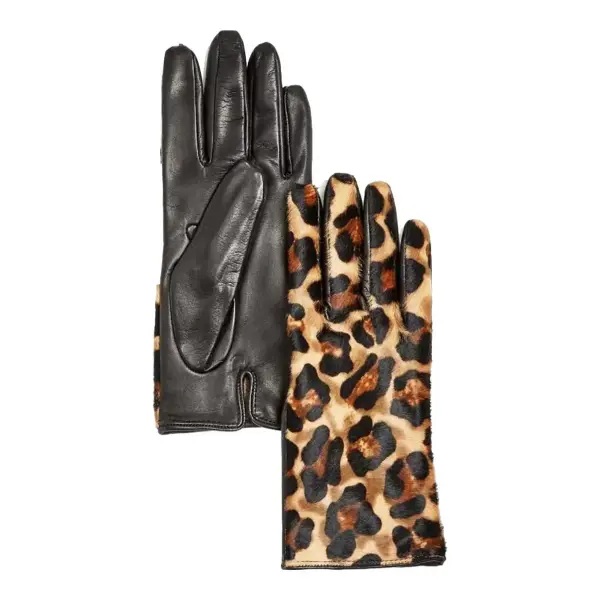 Cashmere Lined Calf Hair Gloves