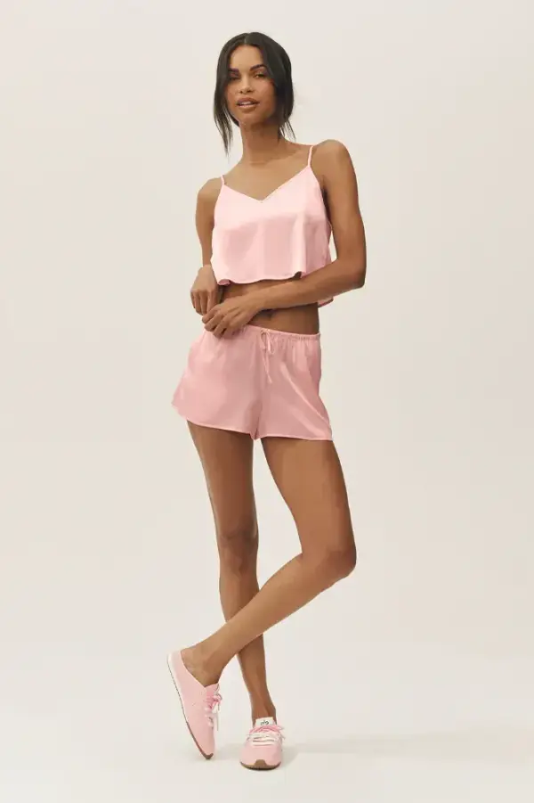 ALO Sunset Sneaker Mule - Sundrenched Pink