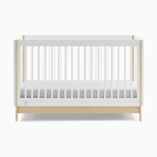 Delta Children babyGap Tate 4-in-1 Convertible Crib - Bianca White/Natural
