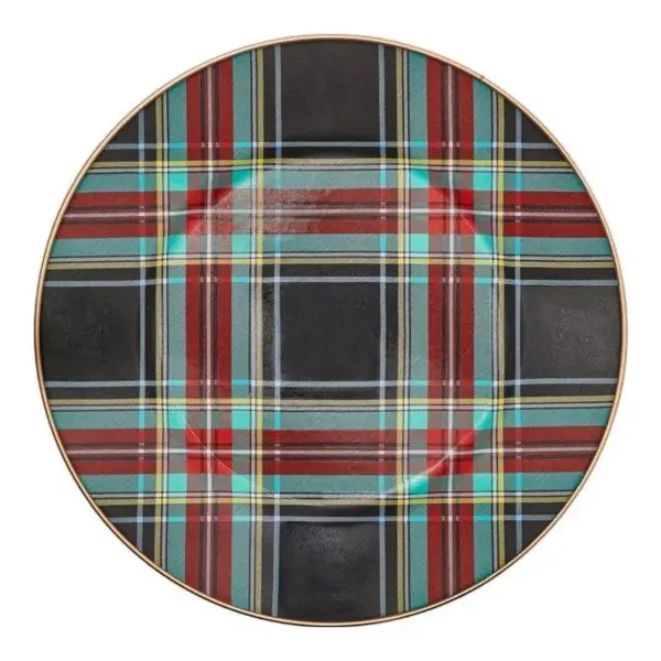Tartan Dinner Plate