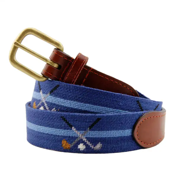 Crossed Clubs Belt