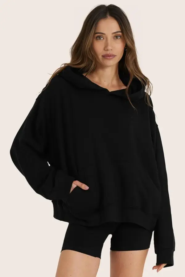 Lightweight Sweats Classic Hoodie Onyx