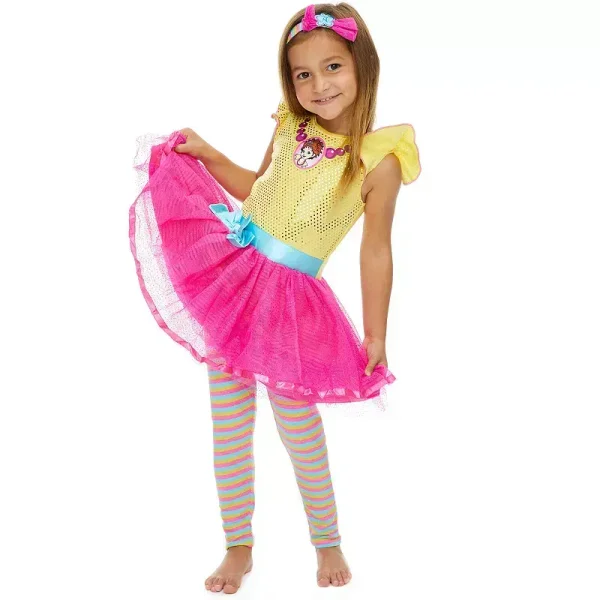 Disney's Fancy Nancy Cosplay Dress and Leggings Set