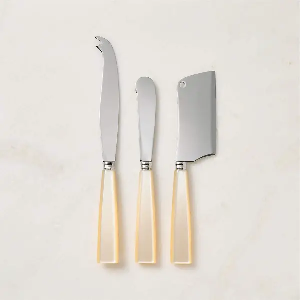 Sabre Paris Icone 3-Piece Cheese Knife Set