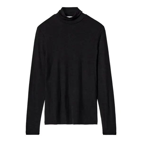 Slim Roll-Neck Top