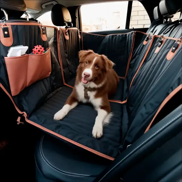 Hard Bottom Dog Car Hammock  |  “Travel Buddy Mk. II” by Owleys