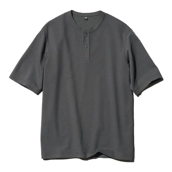 Waffle Henley T-Shirt
